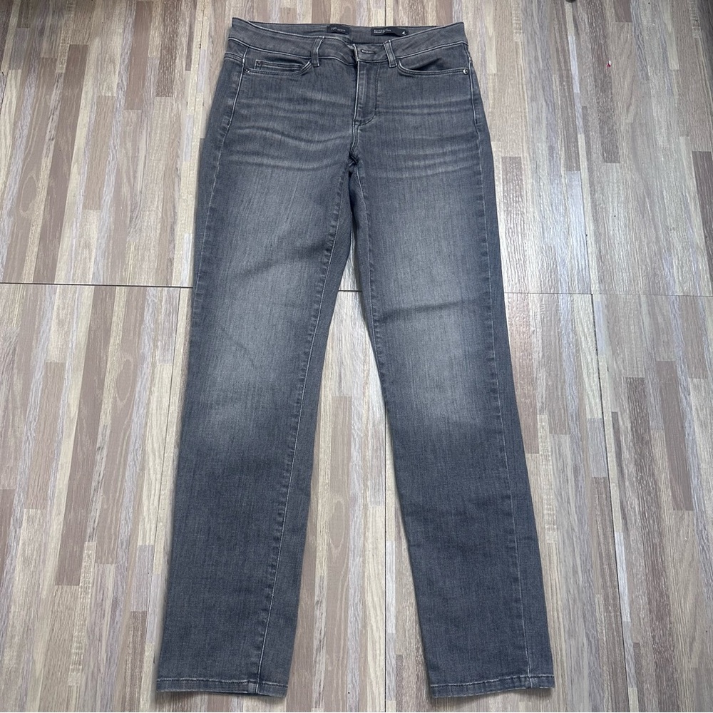 J.Jill Denim Classic Gray Women's Boyfriend Straight Ankle Jeans Size 4